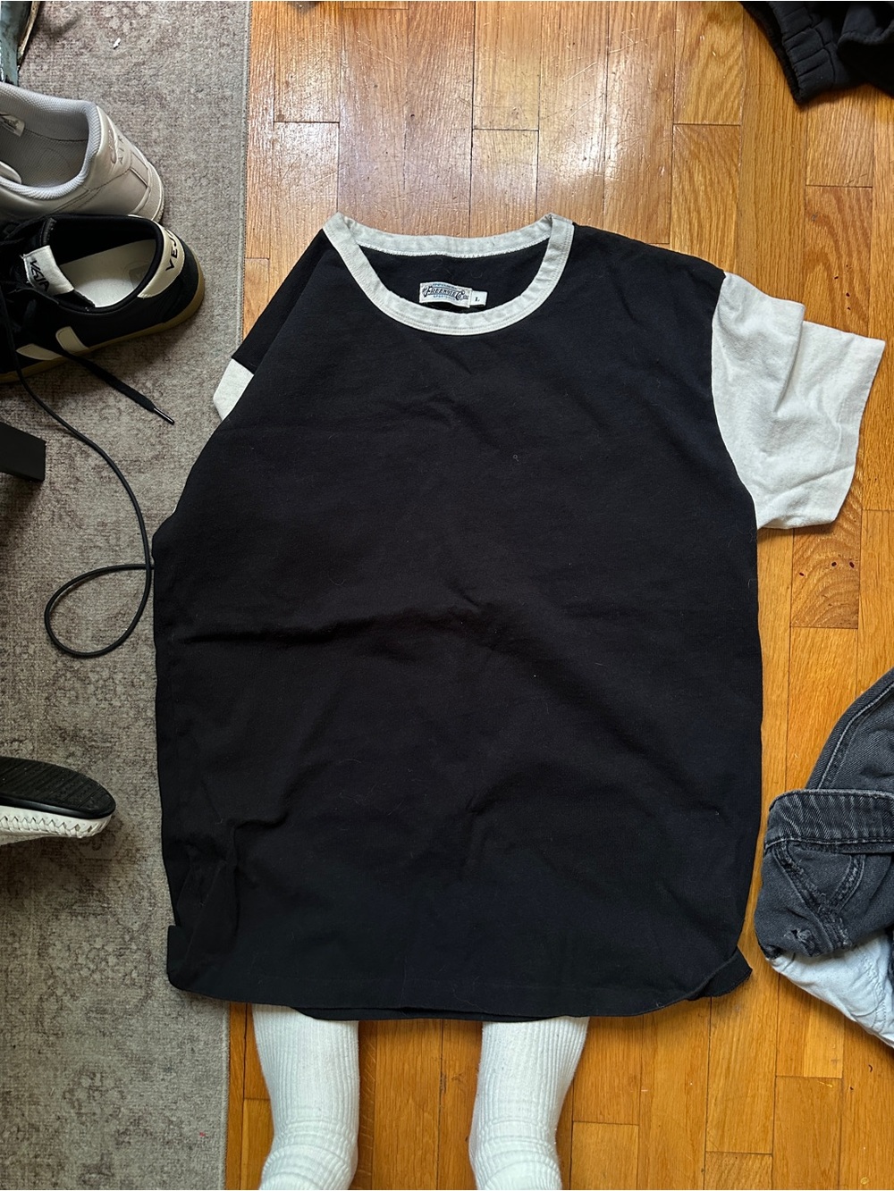 Vintage color block t shirt - Picture 3 of 3
